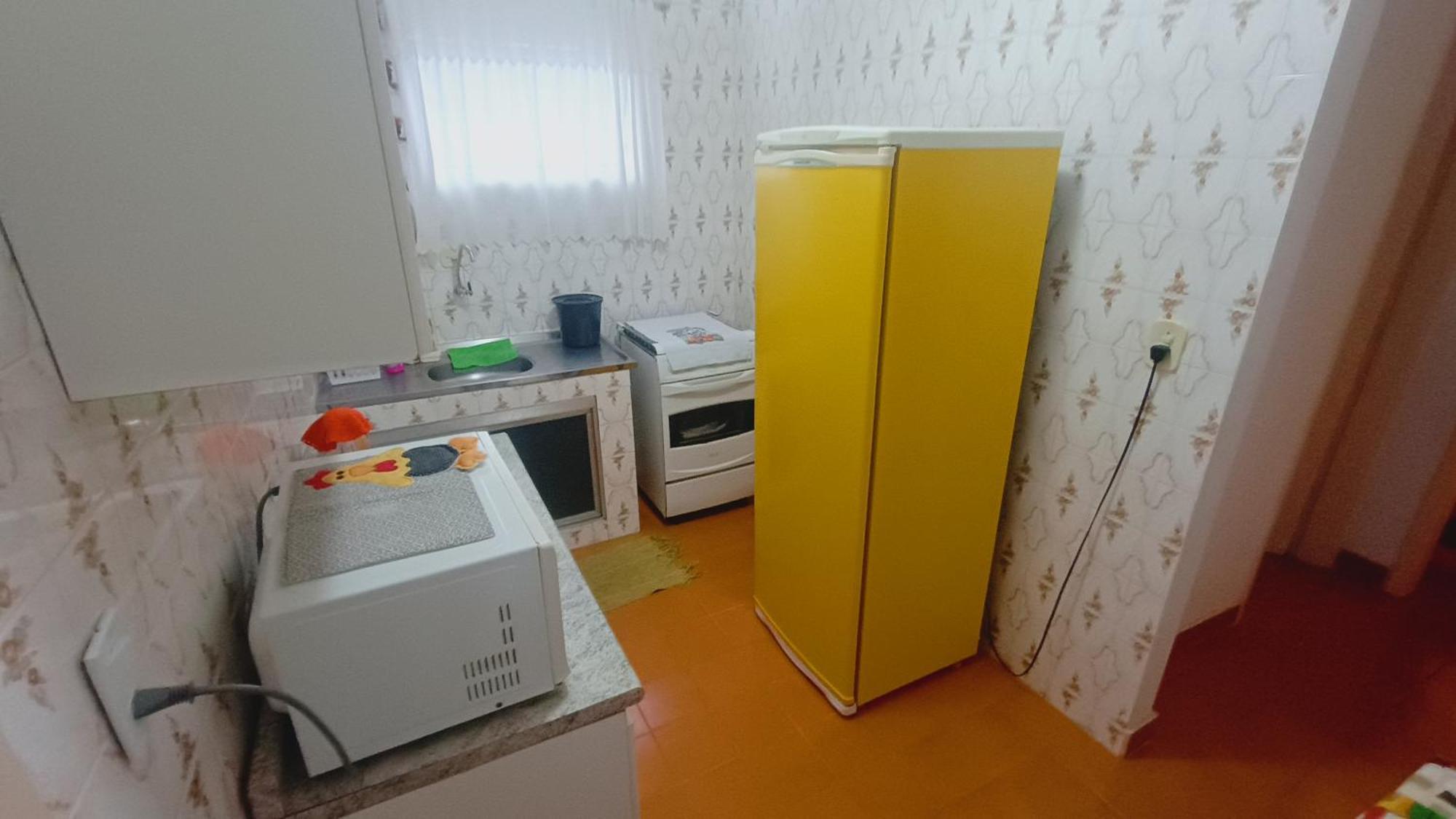 Apartamento Pe Na Areia Vila Caicara Прая Гранде Екстериор снимка