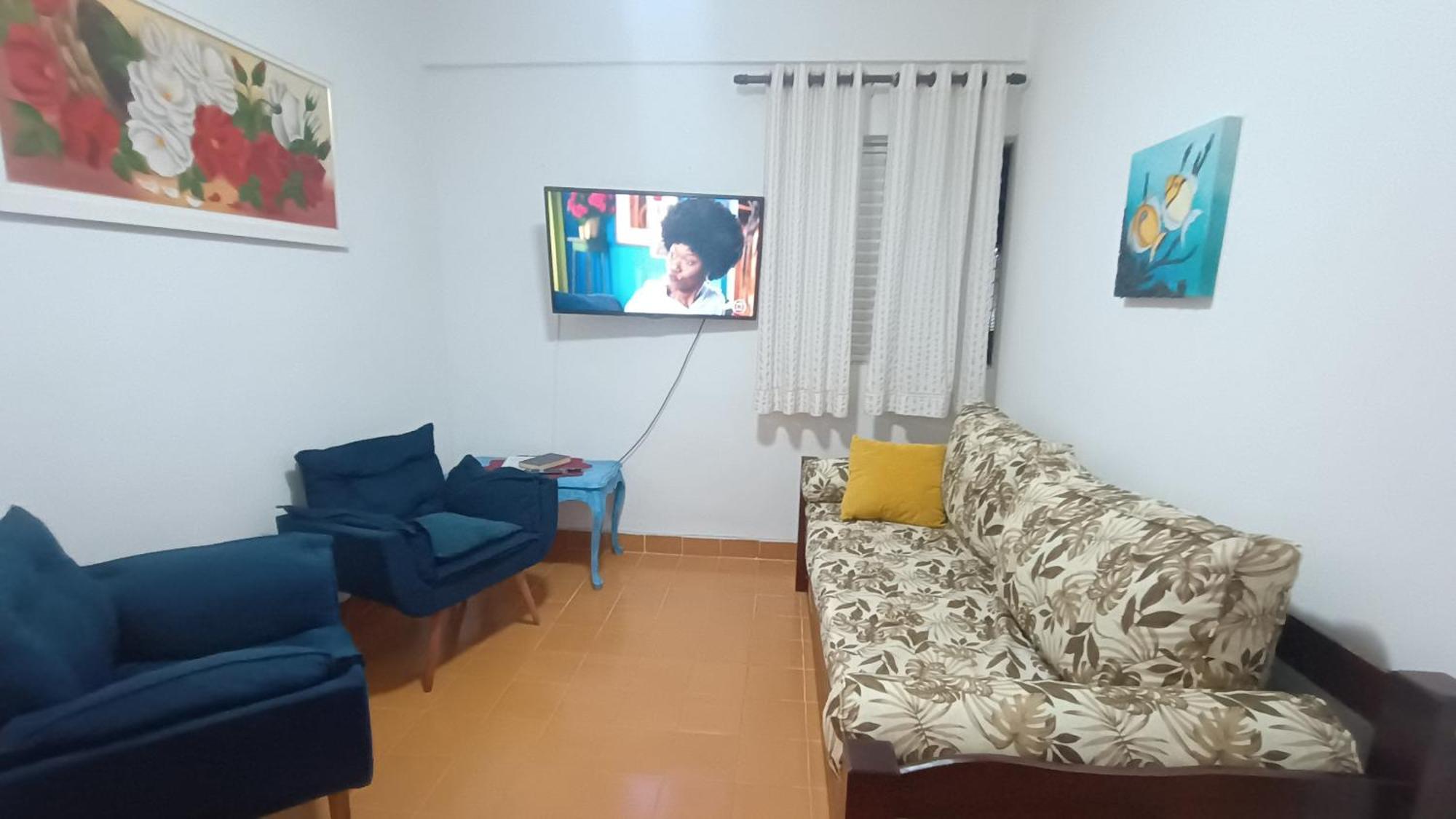 Apartamento Pe Na Areia Vila Caicara Прая Гранде Екстериор снимка