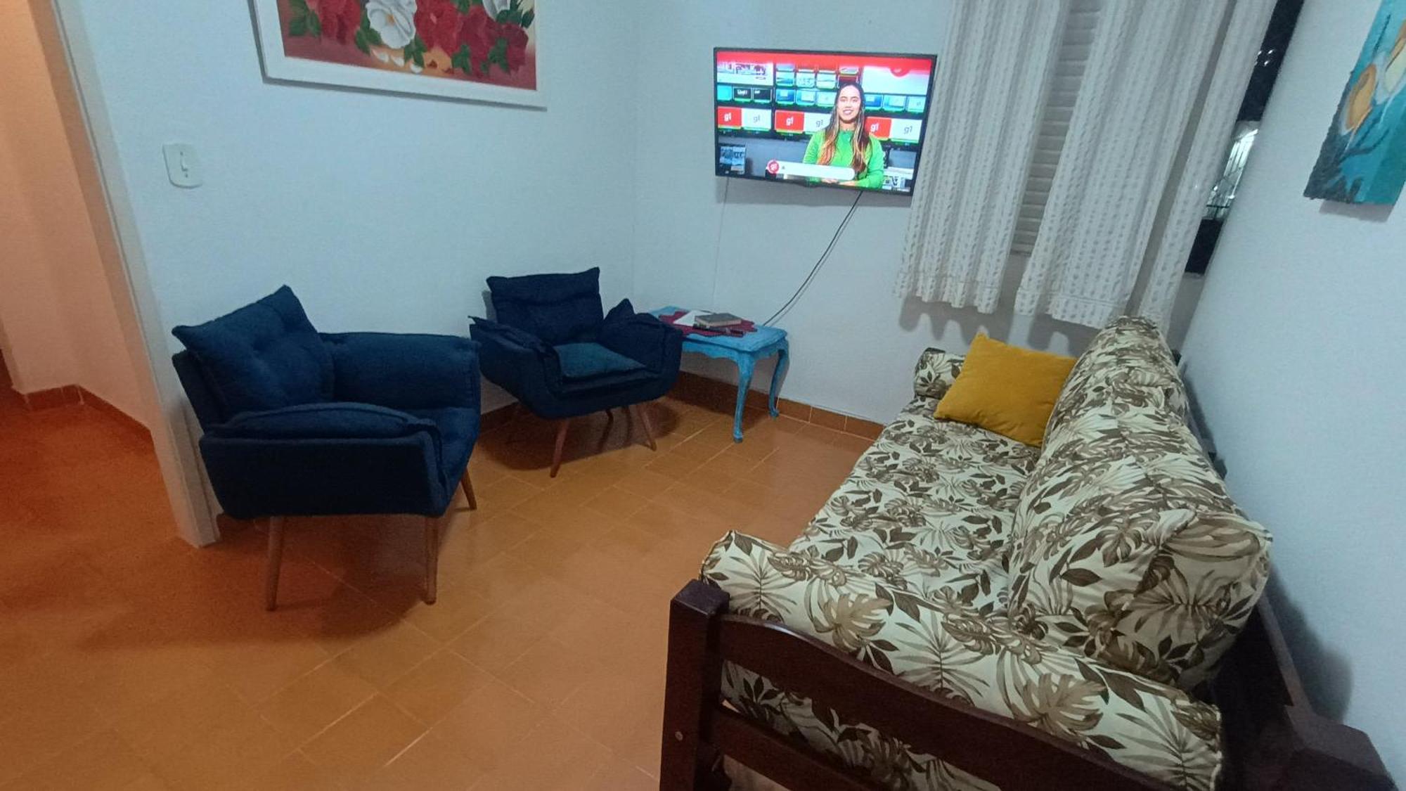 Apartamento Pe Na Areia Vila Caicara Прая Гранде Екстериор снимка